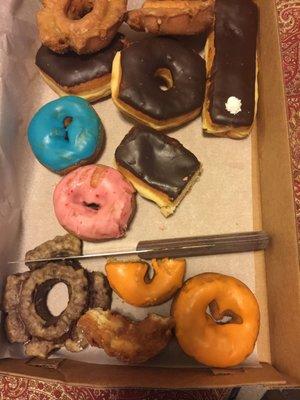 A yummy box of awesome donuts.