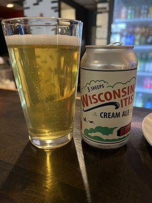 Wisconsinitis Cream Ale...So good!