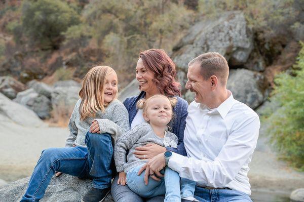 Family Photos I did for a client in Sequoia National Park