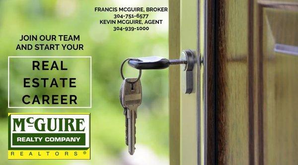 We are here to serve you, McGuire Realty will lead you through your new home deal.  Third generation family business. We're committed  2 U.