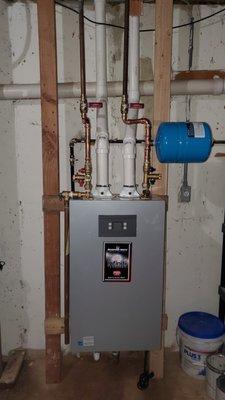 Bradford & White Tankless water heater.