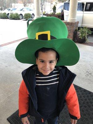 St Paddy's day fun...every holiday is an event to celebrate and learn different cultures