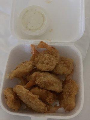 Appetizer Fried Shrimp