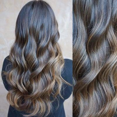 Beauty waves with beautiful color