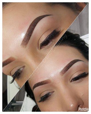 Ombre brows