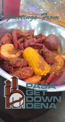 Crawfish Corn Potatoes Shrimp