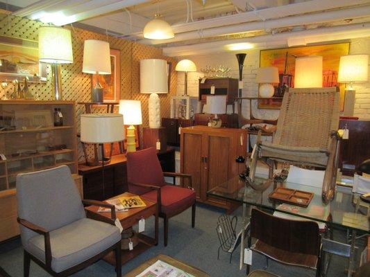 Throwback 66 located at the Historic Savage Mill, where you can find amazing mid-century furniture, fixtures paintings, and accessories.