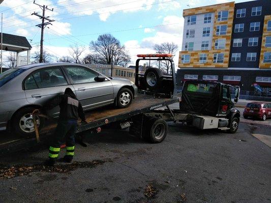 If you can't bring your car down yourself don't worry!!! A to Z Auto Repair Tows!!!