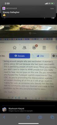 They don't care about Afab people, women or their reproductive health apparently.