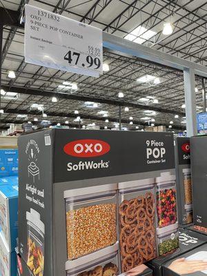 Oxo pop containers on sale