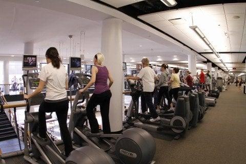 We have over 100 pieces of cardio equipment!