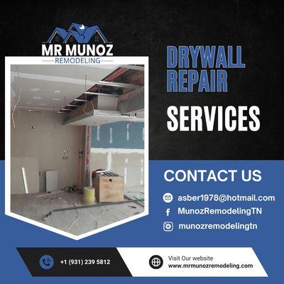 Muñoz Remodeling: Drywall experts for your projects