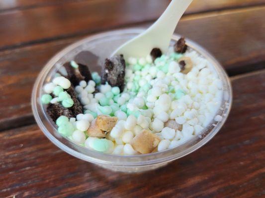 Mint orea and chocolate chip