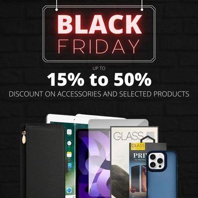 Black Friday: Save 15% to 50% on Accessories & More