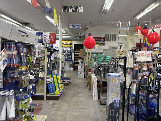 Wide range of nautical supplies at fair prices.