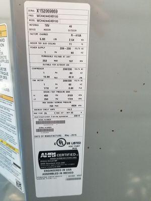 Air Handler tag