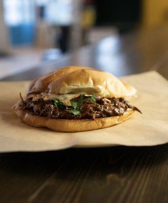 Chicken mole Torta