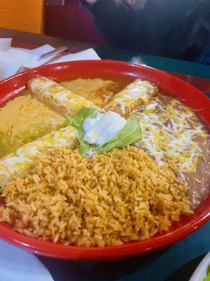 Trio Enchiladas