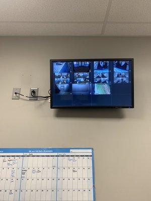 Replaced the monitor in the managers office at a Verizon in Mobile, AL.