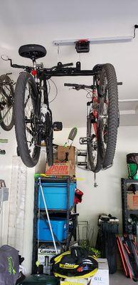 Bike Lift Installation