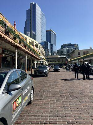 Pike place market in DT Seattle