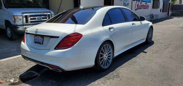 S550 tinted with 3M ceramic 5%