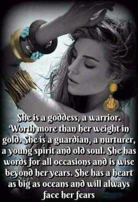 Every Woman is a Goddess Within are you ready to RISE