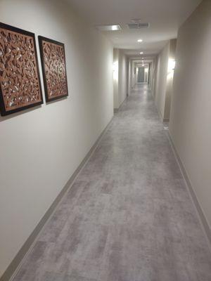 Condo Building Hallways - Karndean LooseLay Vinyl Tile Colorado