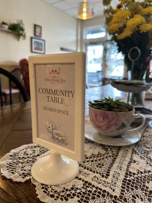 Community Table