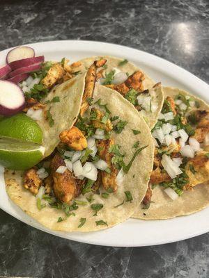 Chicken tacos