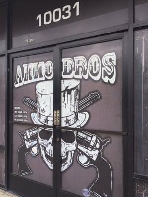 Welcome to Ammo Bros, Riverside! 
 
 Company Logo - Main Front Doors