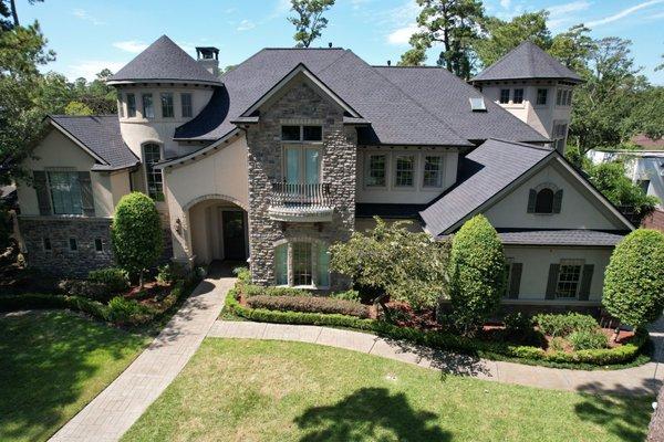 New Roof Installation, Architectural Shingles