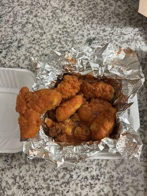 Boneless buffalo wings