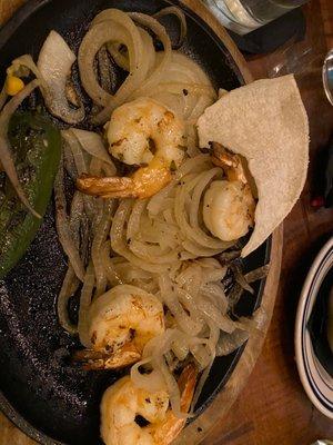 Worst Shrimp fajitas I've ever had