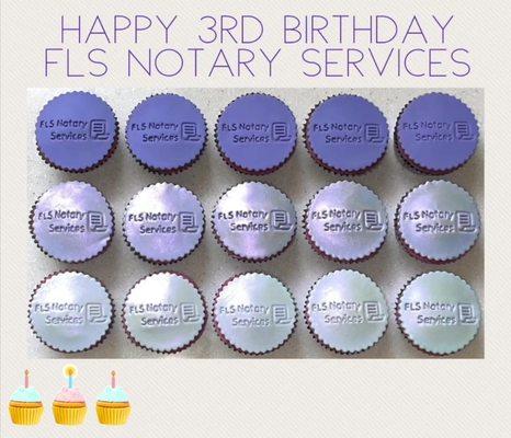 Celebrating 3 Years in Business for FLS Notary Services