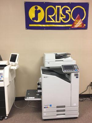 RISO Production Print Inkjet brings speed and affordability to your office.