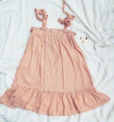 Orange you Lucky Spaghetti strap babydoll dress