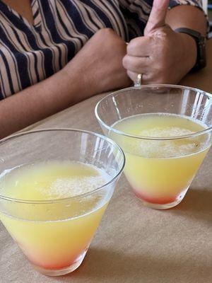 Pineapple Upside Down Cake Martinis