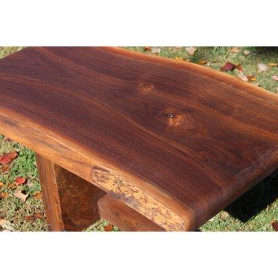 Live Edge Walnut Cantilever Table