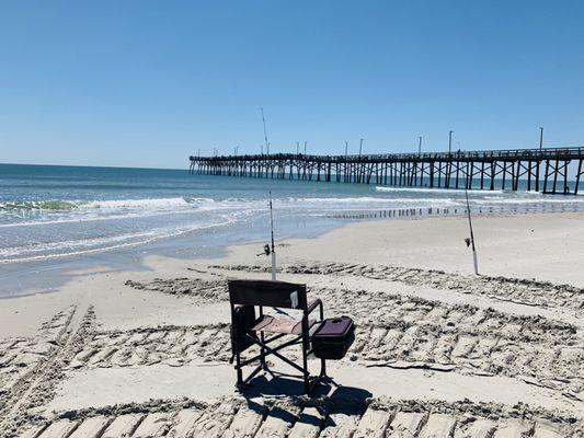 Jolly Roger fishing pier.