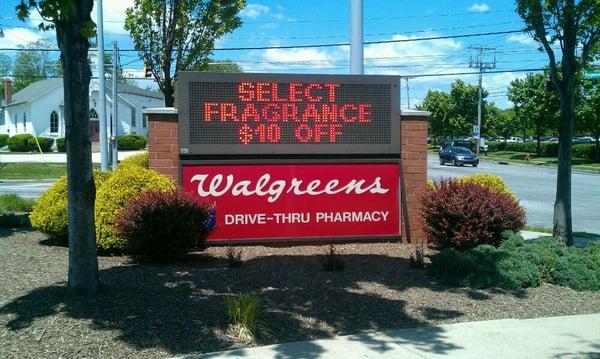 Walgreens LED electric sign