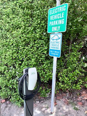 Tesla commercial EV charger installation