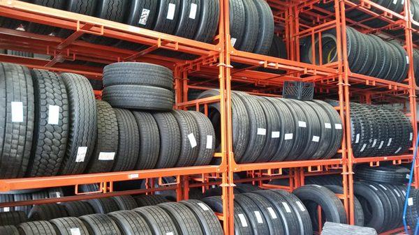 Truck Tires are in stock at all 18 locations