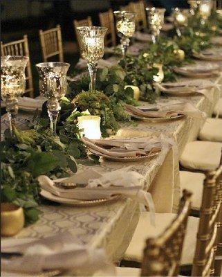 Rental pieces from Baker Party Rentals and QTsEvents.