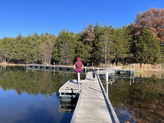 Fishing pond