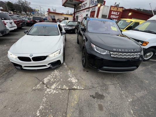 BMW and Range Rover windshield replacement at Nashville Auto Glass