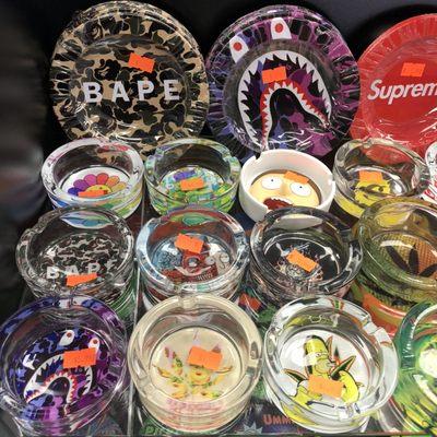 Ash Trays, Glass Trays