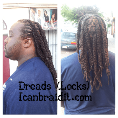 dreads, lock, dread styles, braided dreads