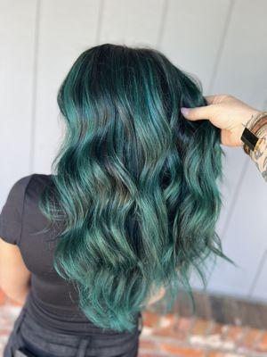 Emerald Balayage