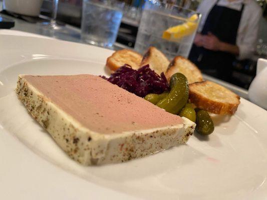 Duck liver mousse